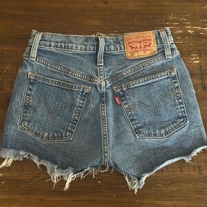Levi's Blue Denim Shorts